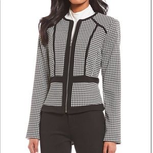 Calvin Klein Houndstooth Blazer